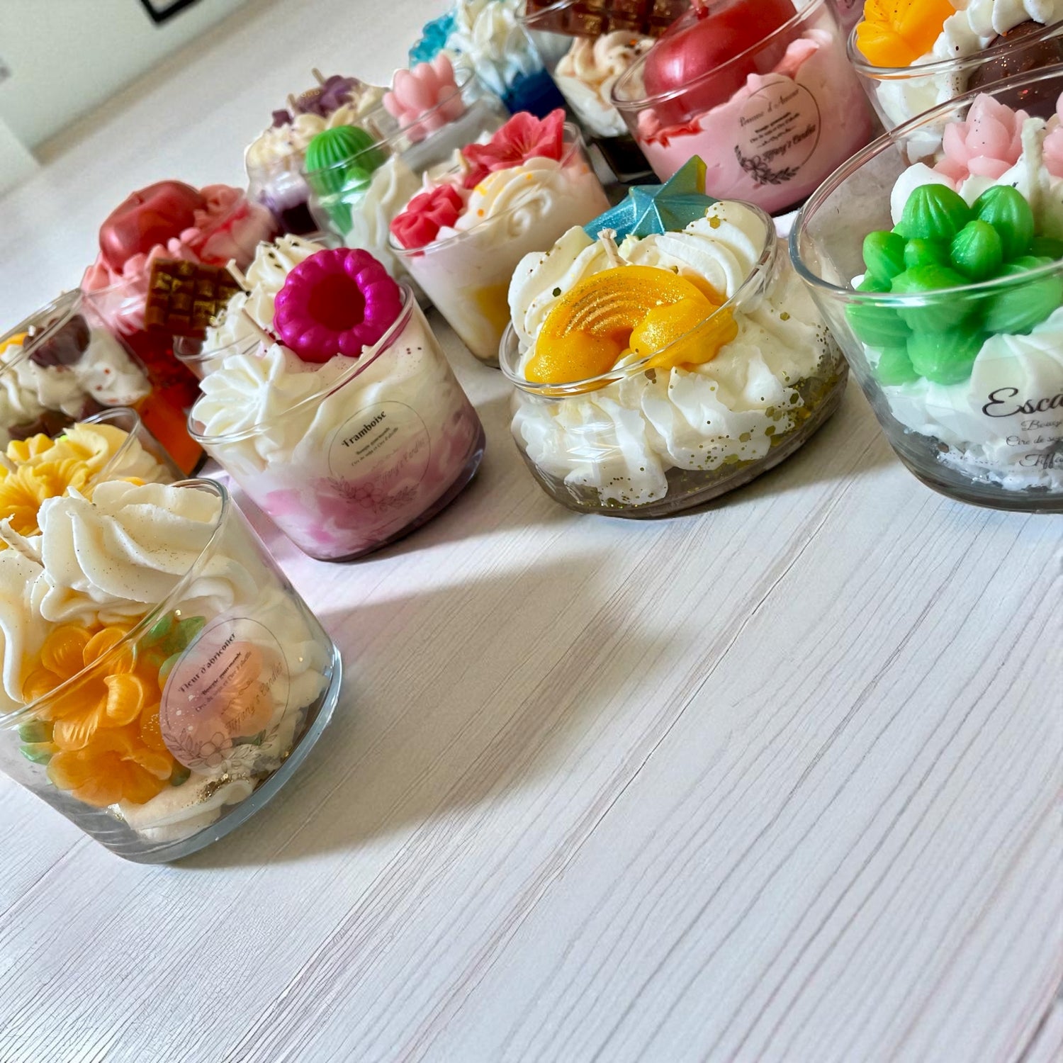 Bougies gourmandes 🕯️✨