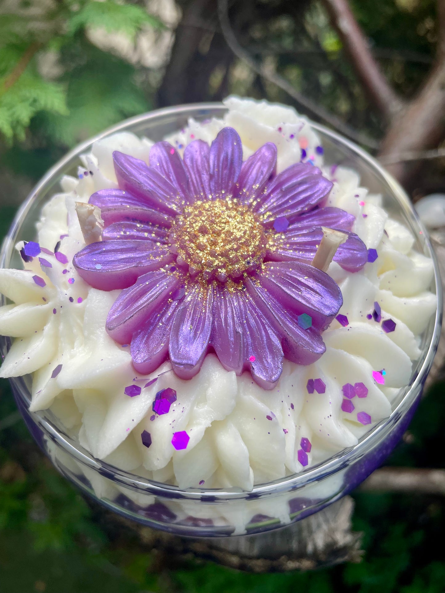 Bougie Aquarium Fleur des Îles 🌸