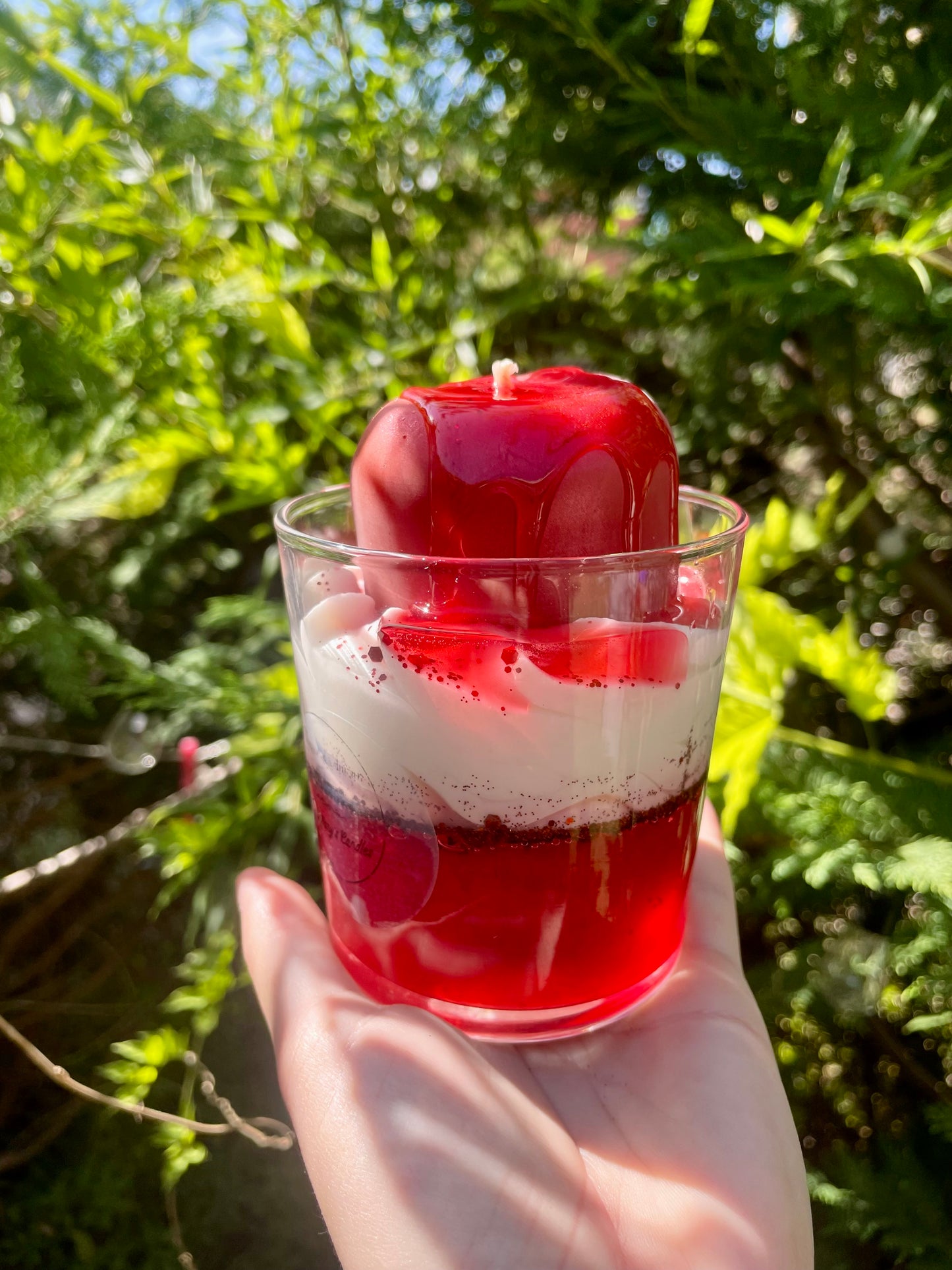 Bougie Gourmande Pomme d’amour 🍎