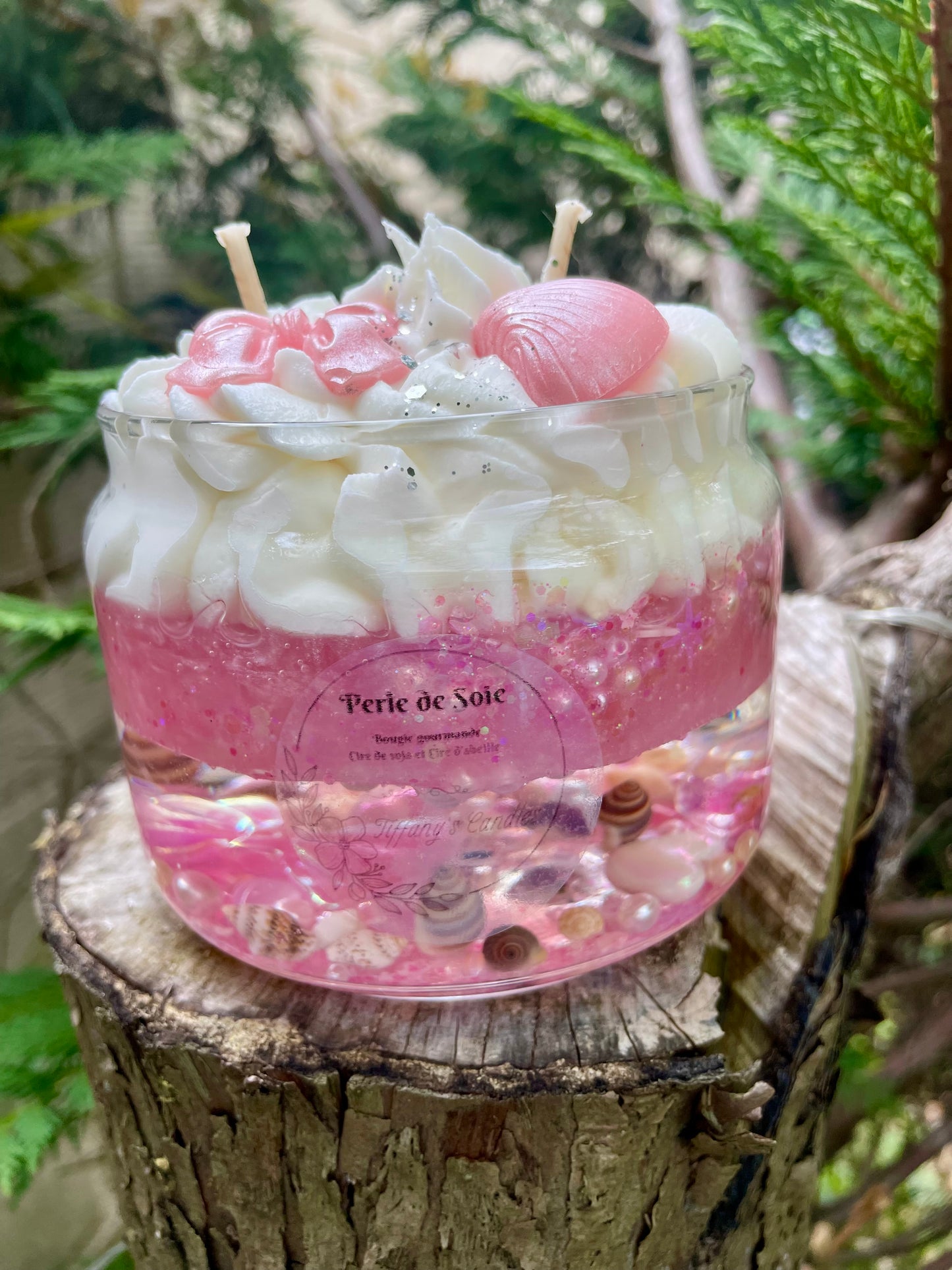 Bougie Aquarium Perle de Soie 🐚