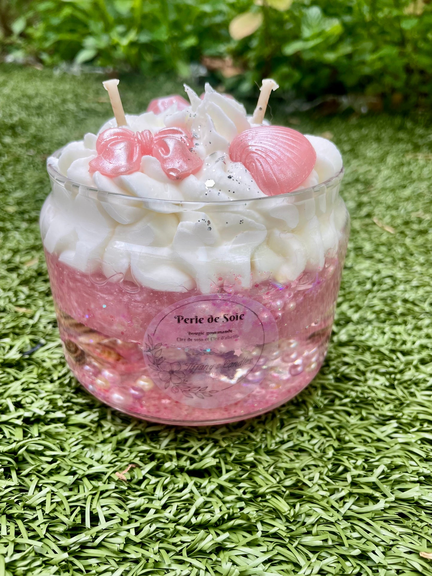 Bougie Aquarium Perle de Soie 🐚