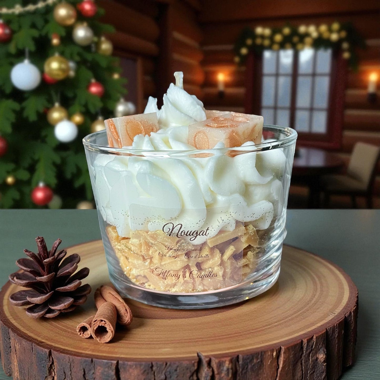 Bougie gourmande Nougat