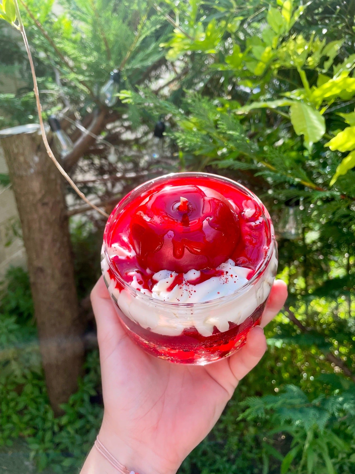 Bougie Aquarium Pomme d’amour 🍎