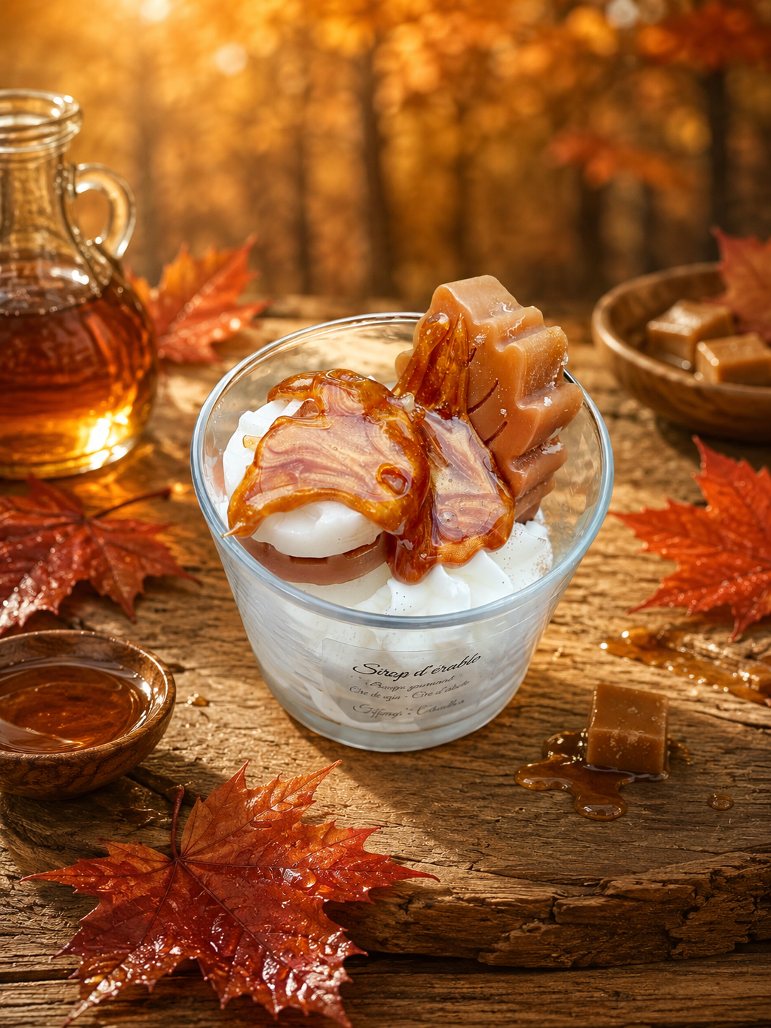 Bougie gourmande Sirop d’érable 🍂🍁