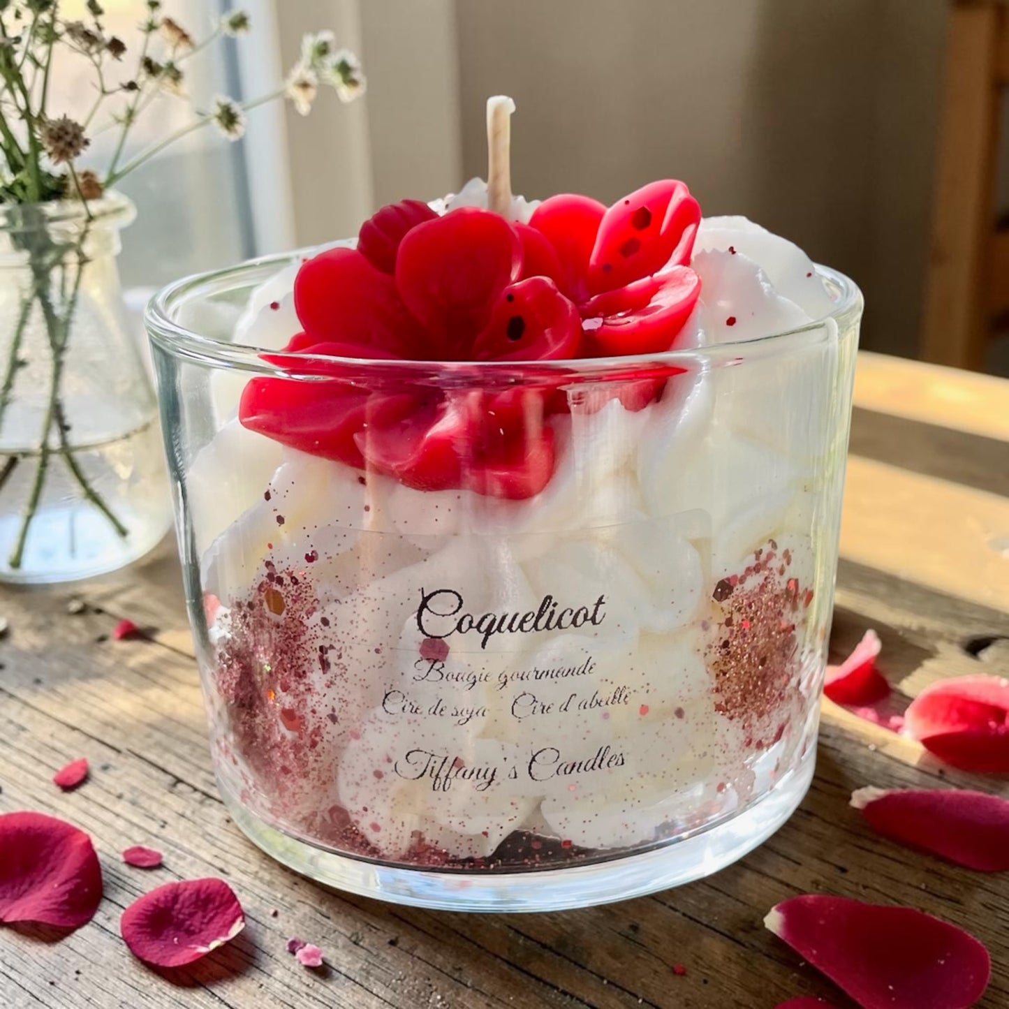 Bougie gourmande Coquelicot 🌷