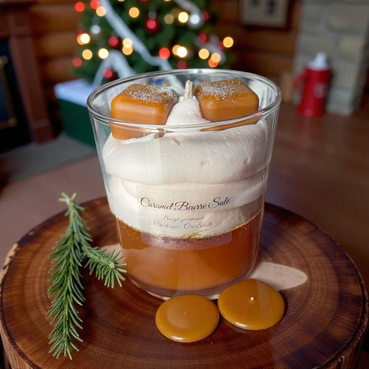 Bougie gourmande Caramel Beurre Salé 🍮