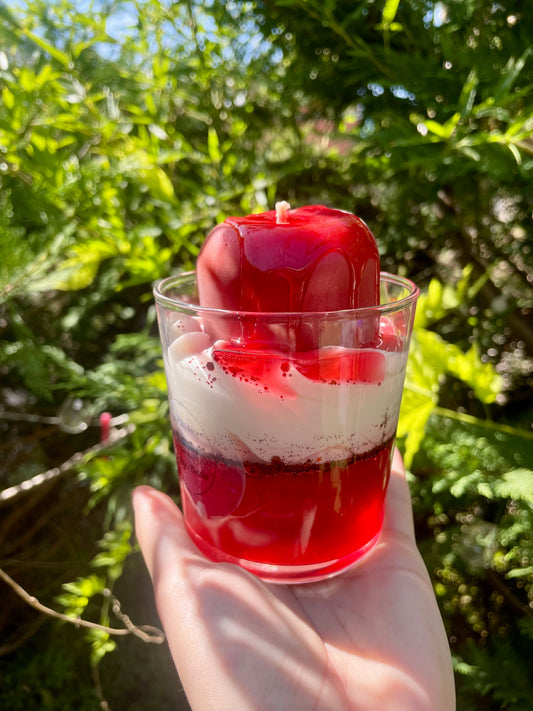 Bougie Gourmande Pomme d’amour 🍎