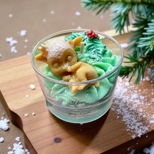 Bougie gourmande Houx 🦌❄️