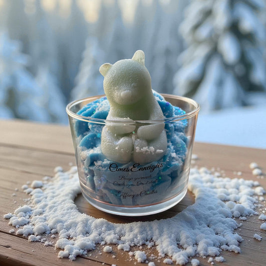 Bougie gourmande Cimes enneigées ❄️