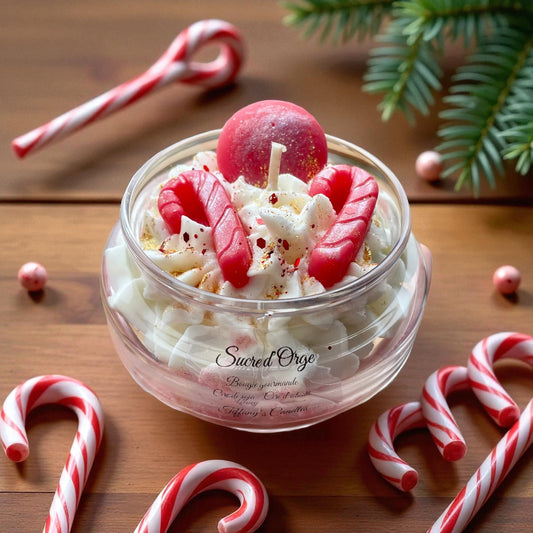 Bougie Gourmande Sucre d’orge 🍬