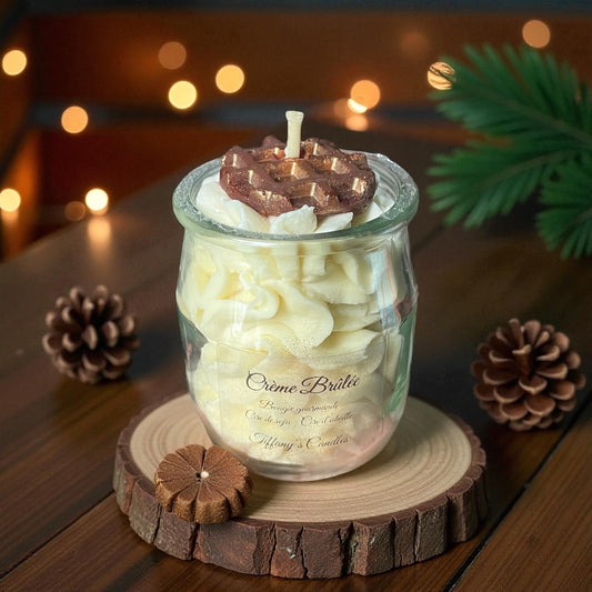 Bougie gourmande Crème Brûlée