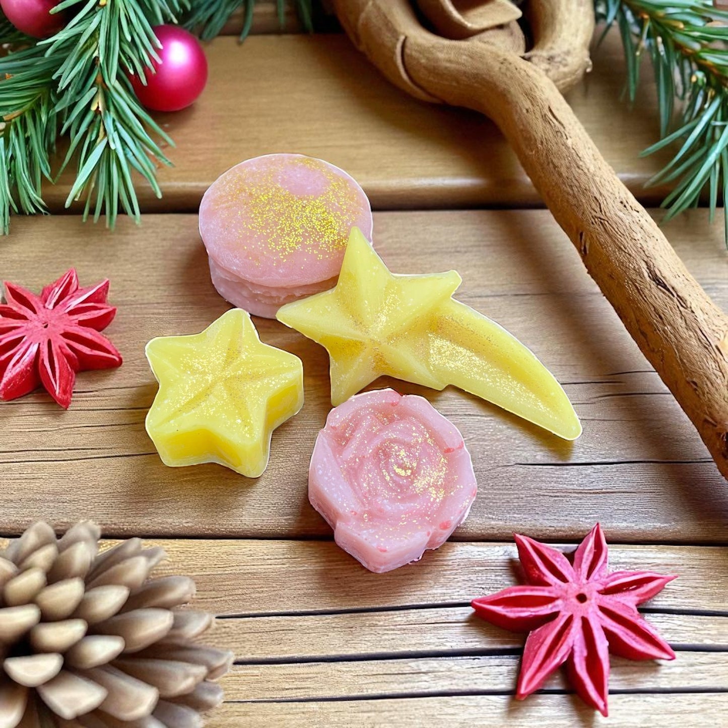 Fondant de cire parfumé  Fleur de Noël 🌺