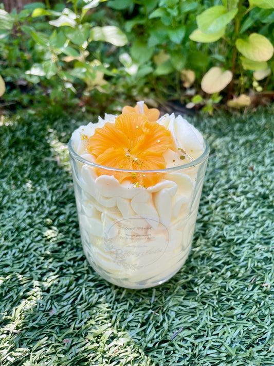 Bougie Gourmande Monoi Pêche 🍑
