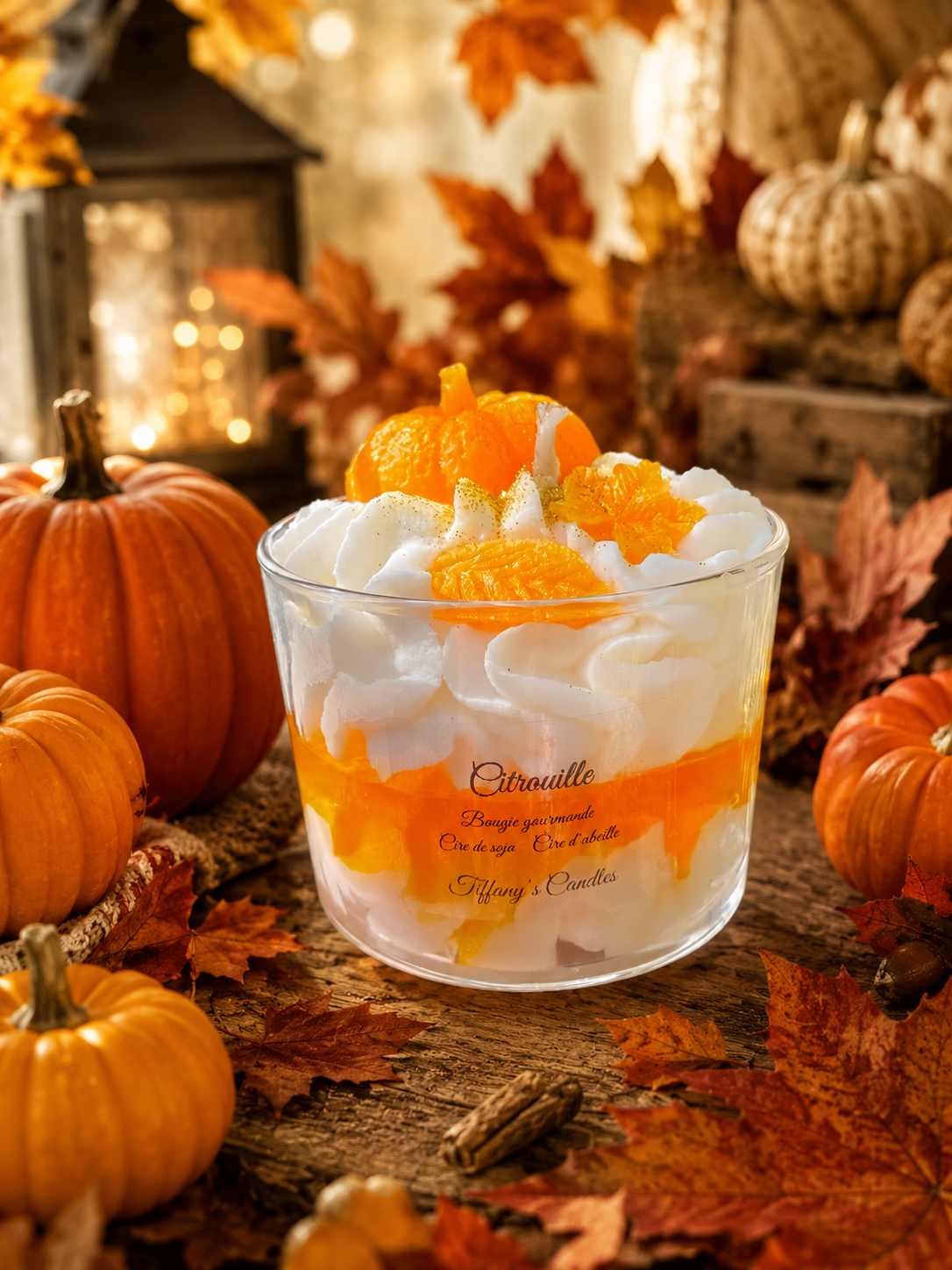 Bougie gourmande Citrouille 🎃🍂