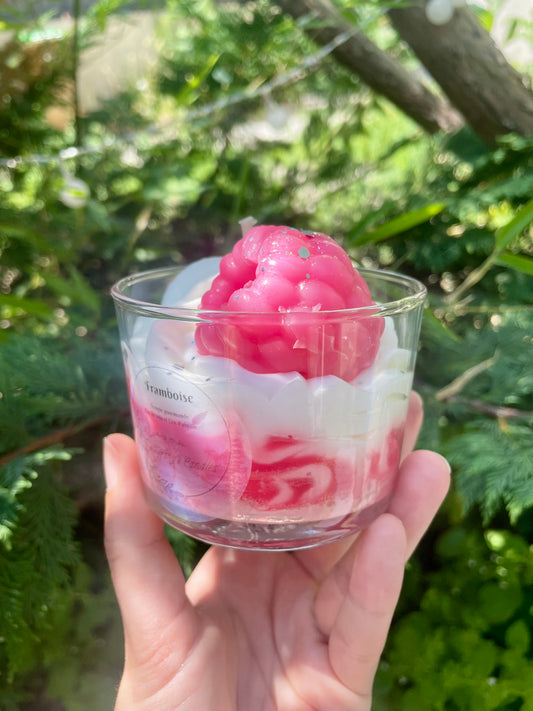 Bougie gourmande Framboise (autre version)