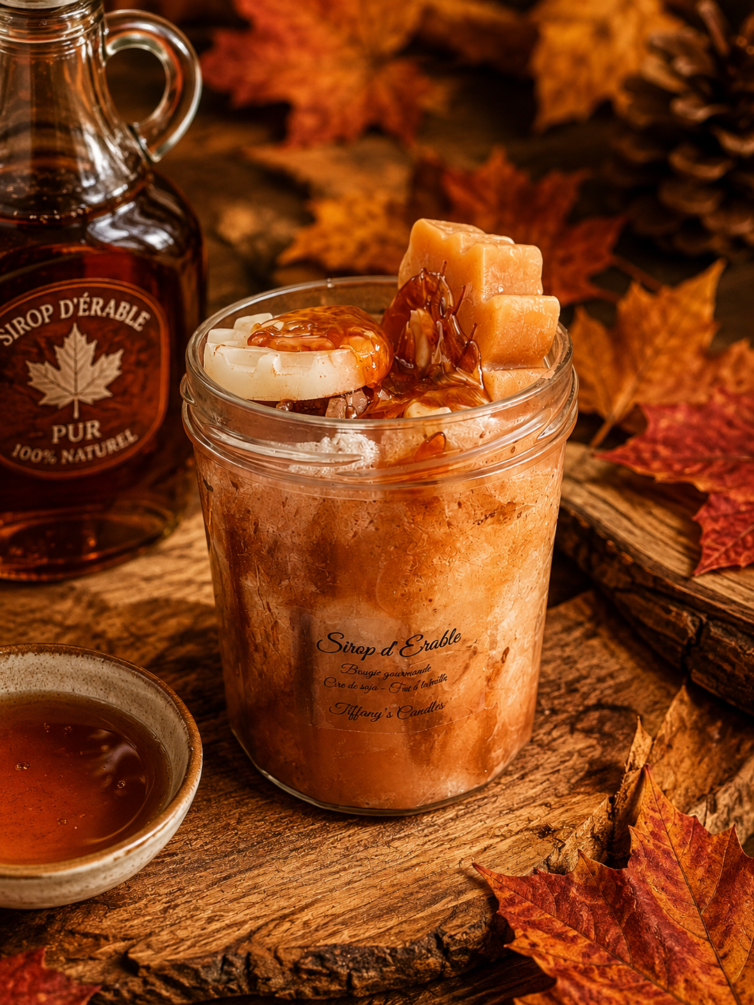Bougie Gourmande Sirop d’érable 🍂