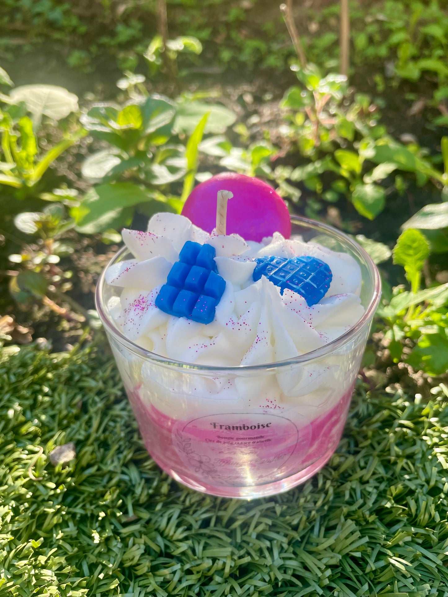 Bougie gourmande Framboise 💓