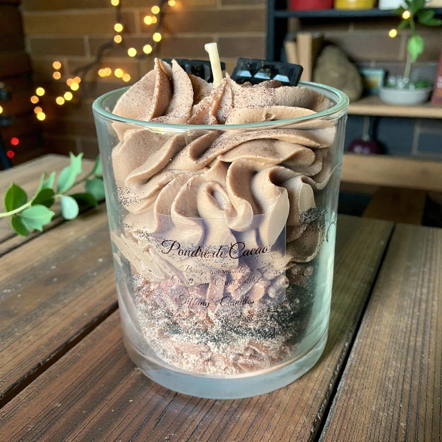 Bougie gourmande Poudre de Cacao
