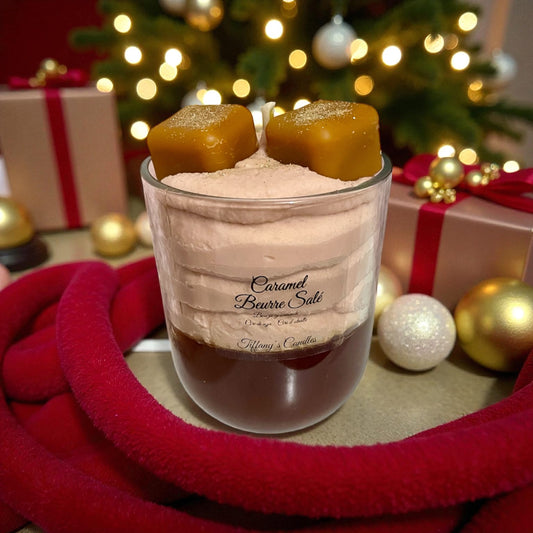Bougie gourmande Caramel Beurre Salé 🍮