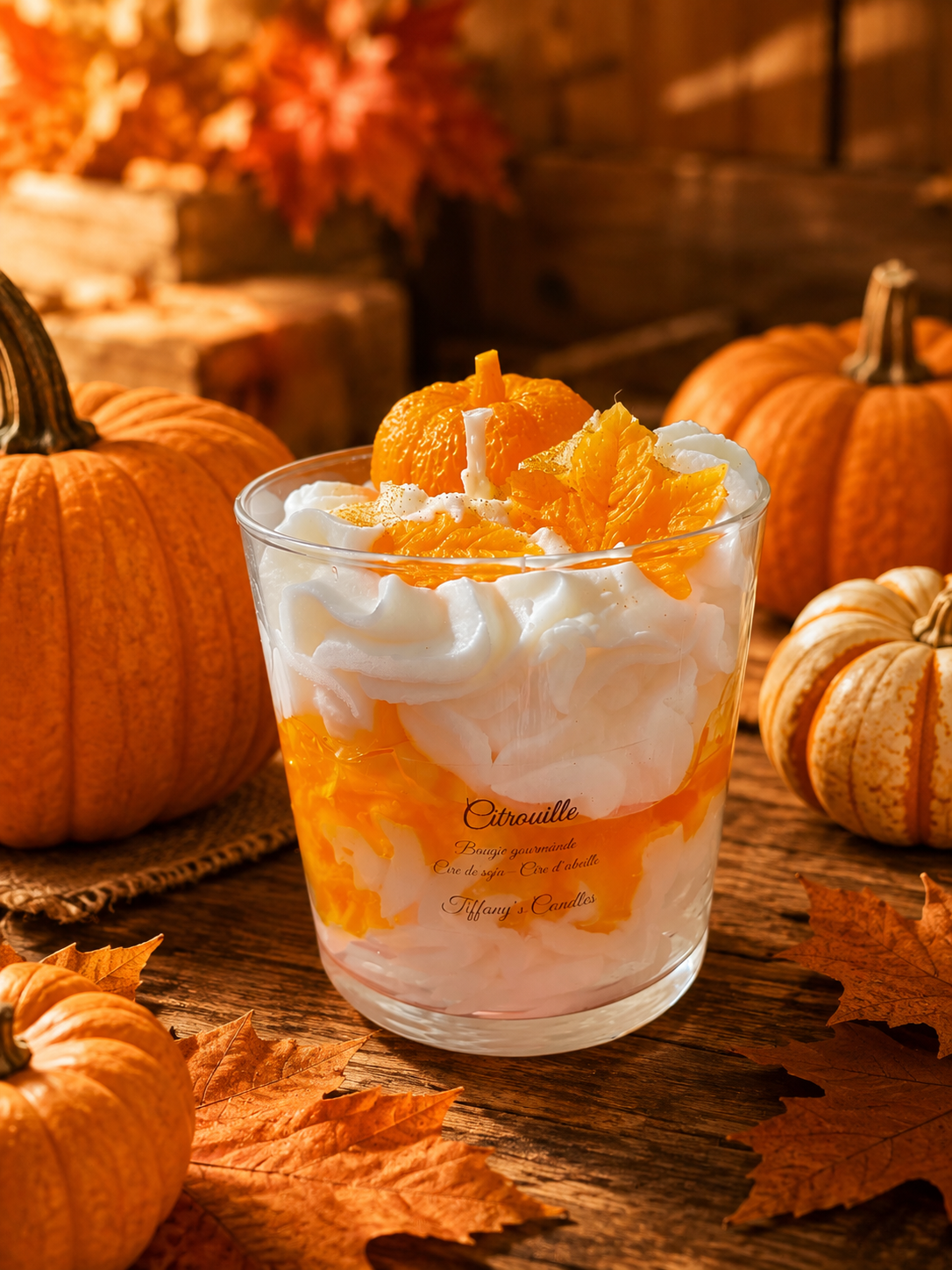 Bougie gourmande Citrouille 🎃