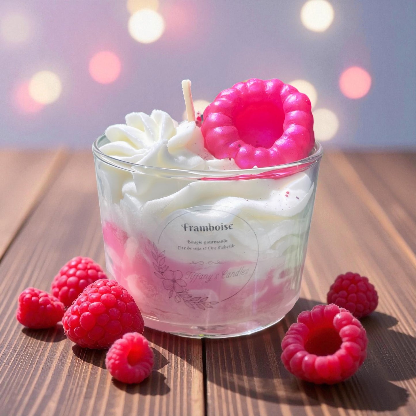Bougie gourmande Framboise