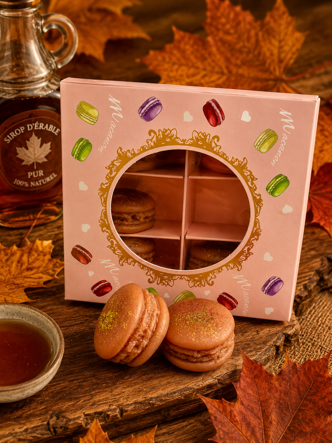 Coffret 6 macarons Sirop d’érable 🍁