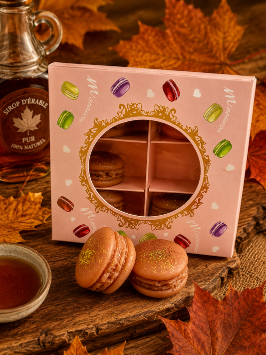 Coffret 6 macarons Sirop d’érable 🍁