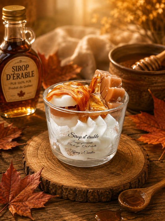 Bougie gourmande Sirop d’érable 🍂🍁